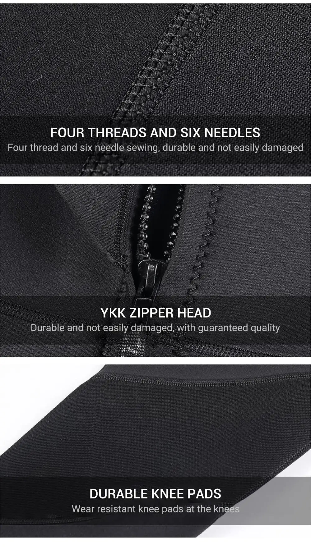 3mm Wetsuit Men Neopreno Surf Suit Scuba Diving Suit Rash Guards Swimwear One-Piece Swimsuit Underwater Spearfishing Kitesurf