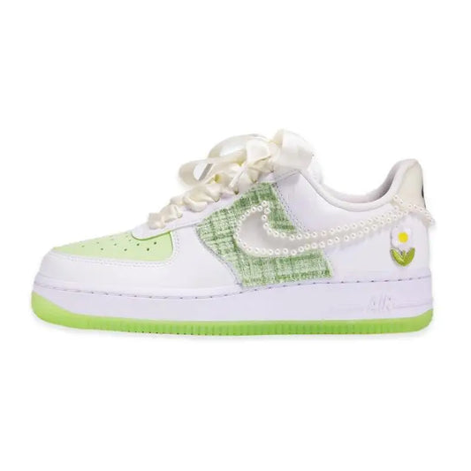 【Customize】Nike Air Force 1 Skateboarding Shoes Women's Sneakers shoes CT3228-100