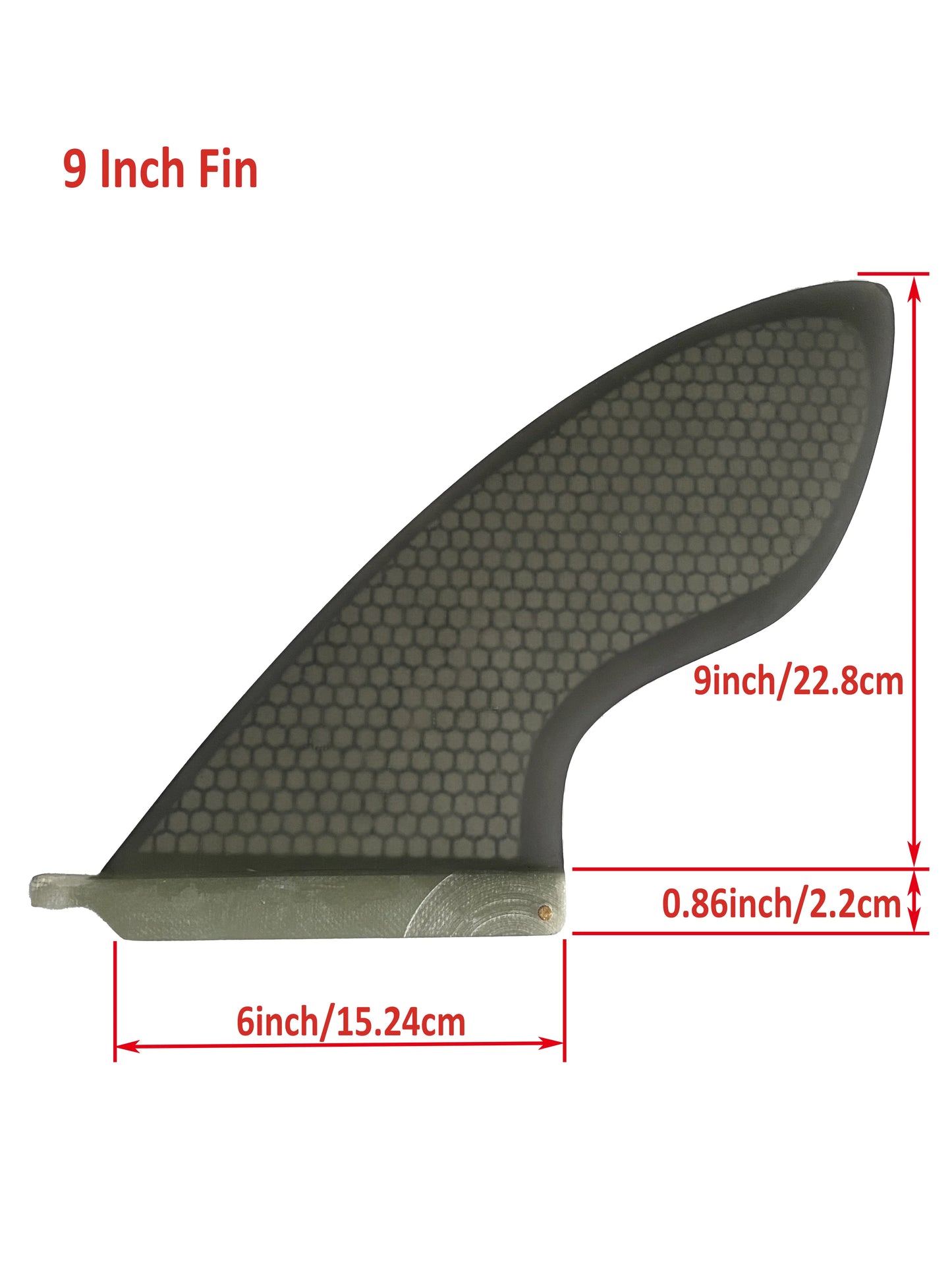 7/8/9/10 Inch Surf Fin Honeycomb Fiberglass SUP Board Fin For Surfboard Longboard Surfing Water Sport Accessories