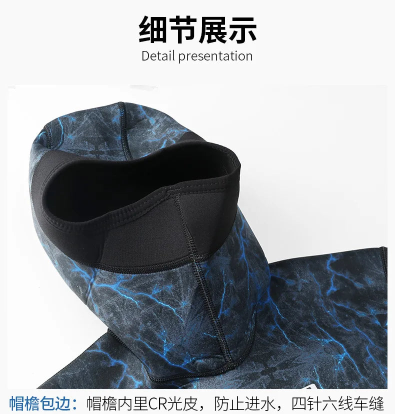 1.5MM Neoprene Wetsuit Men Camo WetSuits Keep Warm Surf Scuba Diving Suit Fishing Spearfishing Swimming Suit Kitesurf WetSuits