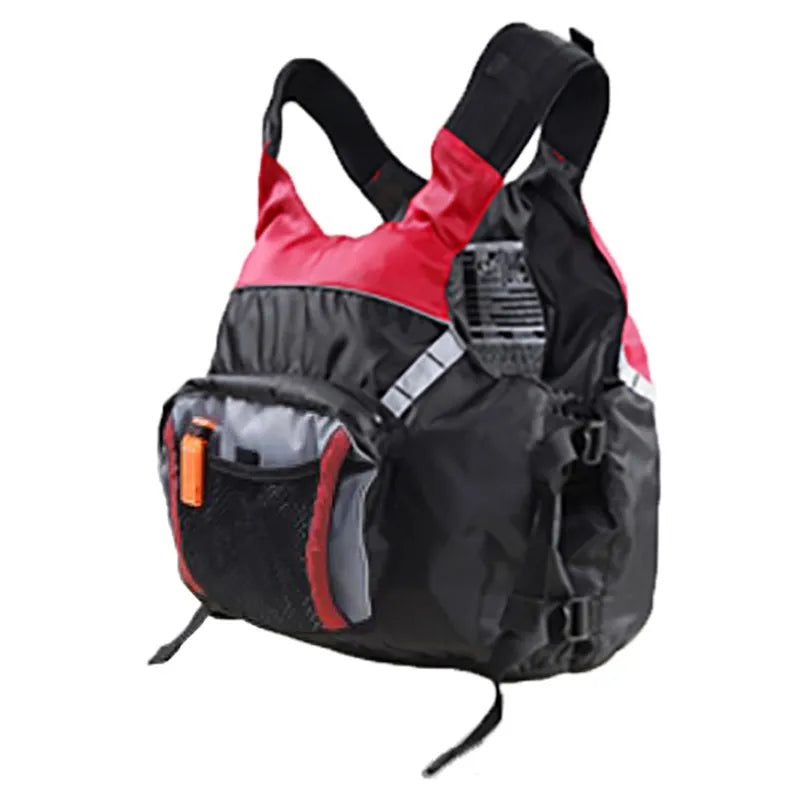 Genuine CE Approved 100N Life Jacket Men 100KG+ Big Pockets Life Vest Women PFD Swim Fish Kayak Vest Water Sport Drifting Safety