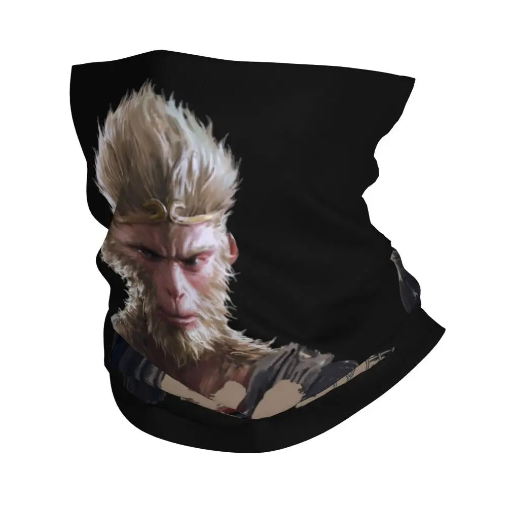 Outdoor Sports Balaclava Black Myth Wukong Monkey King Cycling Mask Breathable Face Masks Running Travel UV Protection Scarve