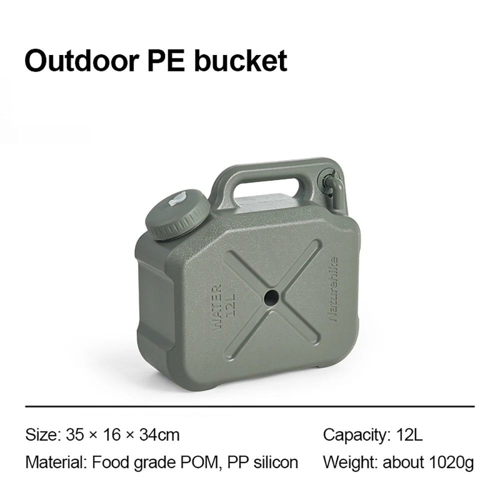 FZCSPEED Water Container with Faucet Camping Portable Water Reservoir Multifunctional for Camping and Hiking Outdoors