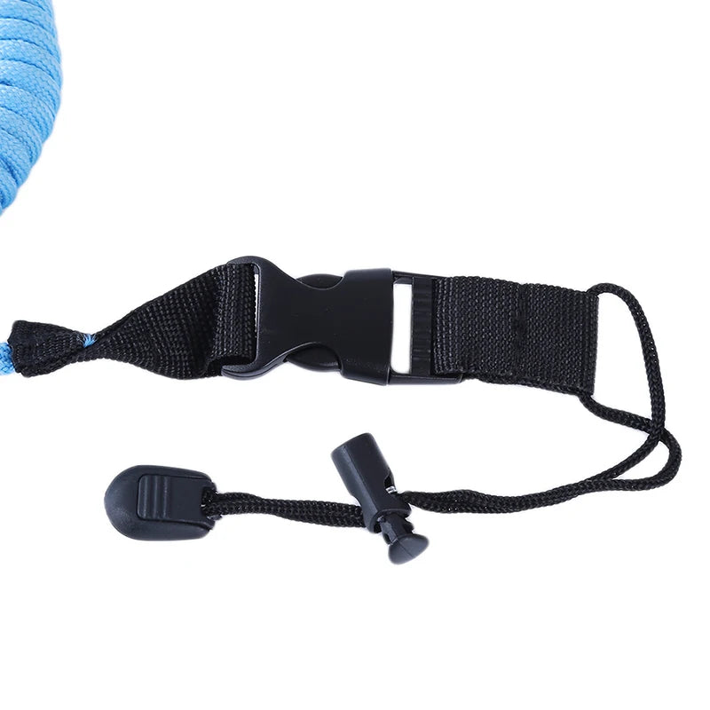 Elastic Kayak Canoe Paddle Leash Surfboard Surfing Rope Safety Leash Rowing Boats Lanyard Fishing Rod Kayak Accessories