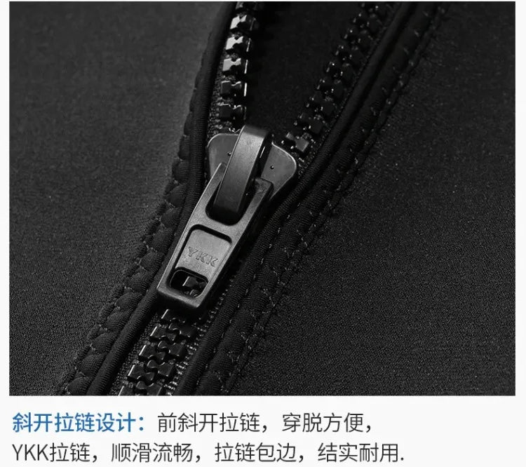 1.5mm wetsuit OUZO split diving top pants men's long sleeve cold protection sunscreen surf suit winter swimsuit scuba diving