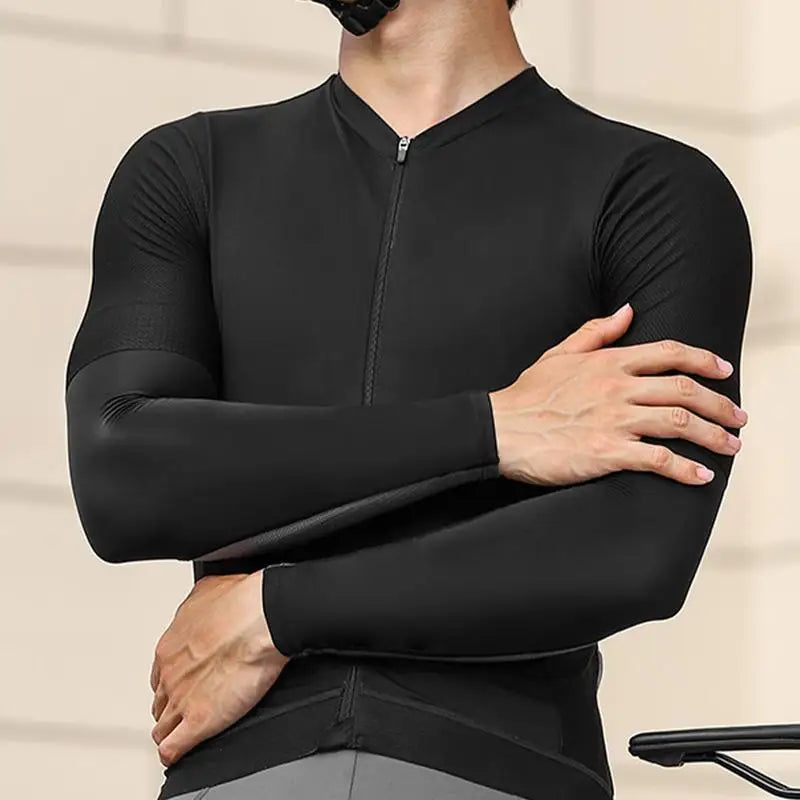 2Pcs Unisex Cooling Arm Sleeves Cover Sports Running UV Sun Protection Outdoor Men Fishing Cycling Sleeves For Hide Tattoos