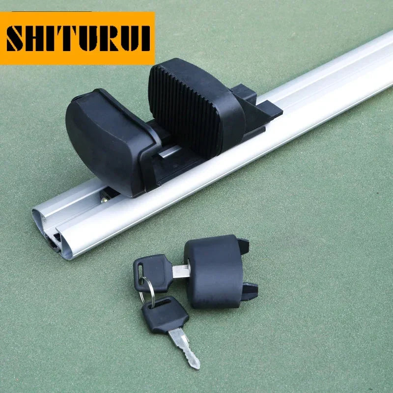 Universal 135CM Car Roof Racks Cross Bars Crossbars 75kg 150LBS For Car With Side Rails Work With Kayak Cargo Ski Racks