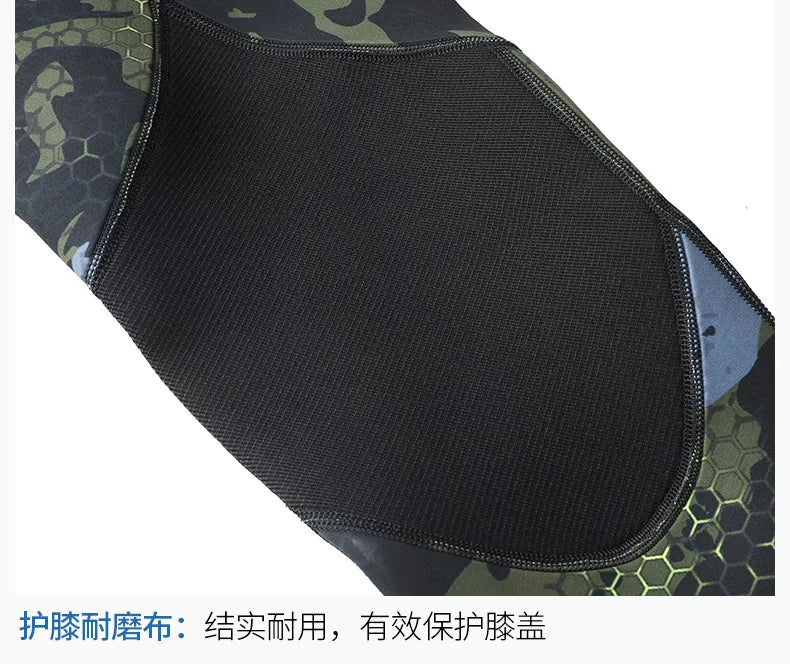 1.5MM Neoprene Wetsuit Men Camo WetSuits Keep Warm Surf Scuba Diving Suit Fishing Spearfishing Swimming Suit Kitesurf WetSuits