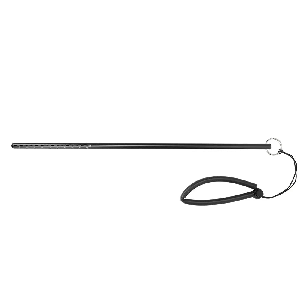 Aluminum Alloy Diving Rod Diving Rod Diving Stick Scuba Diving Aluminum Alloy Tickle Pointer Stick with Measurement & Lanyard