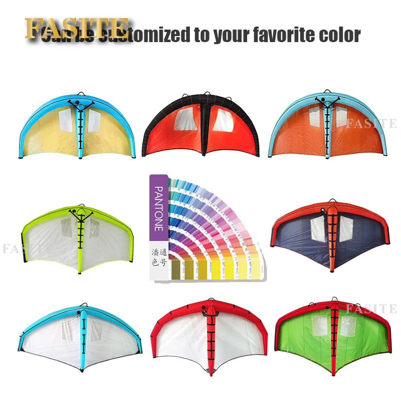 Inflatable Handheld Wing Foil Sail Wingfoil Hydrofoil SUP Paddleboard Surfboard Surf Kite Wingboard Wingsurf Kitewing Windsurf
