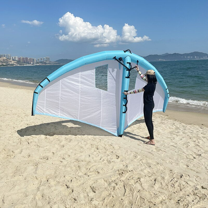 KW04 Handheld Inflatable 4M/5M/6M Wingfoil Sail Wing Foil Wind Kite Surf Board Wingsurf Kitesurf Windsurf Kitewing SUP Wingboard