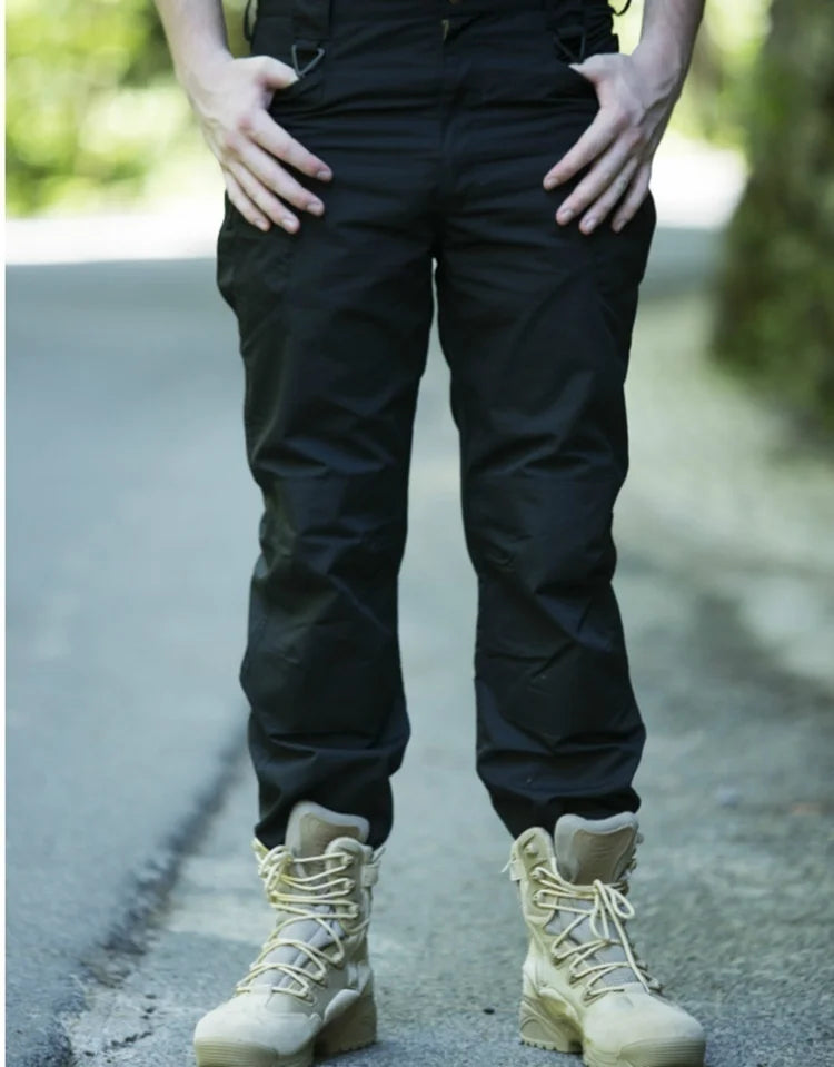 Mens Military Tactical Pants SWAT Trousers Multi-pockets Cargo Pants Training Men Combat Army Pants Work Safety Uniforms New