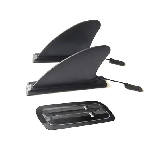 4 Polegada surf onda de água fin sup acessórios stablizer stand up paddle prancha prancha slide-in fin lado fin