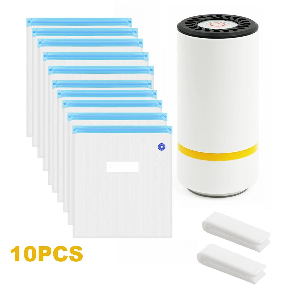 USB Rechargeable Electric Air Pump Vacuum Automatic Compressed Bag Electric Pump Vacuum Bag Keep Dry