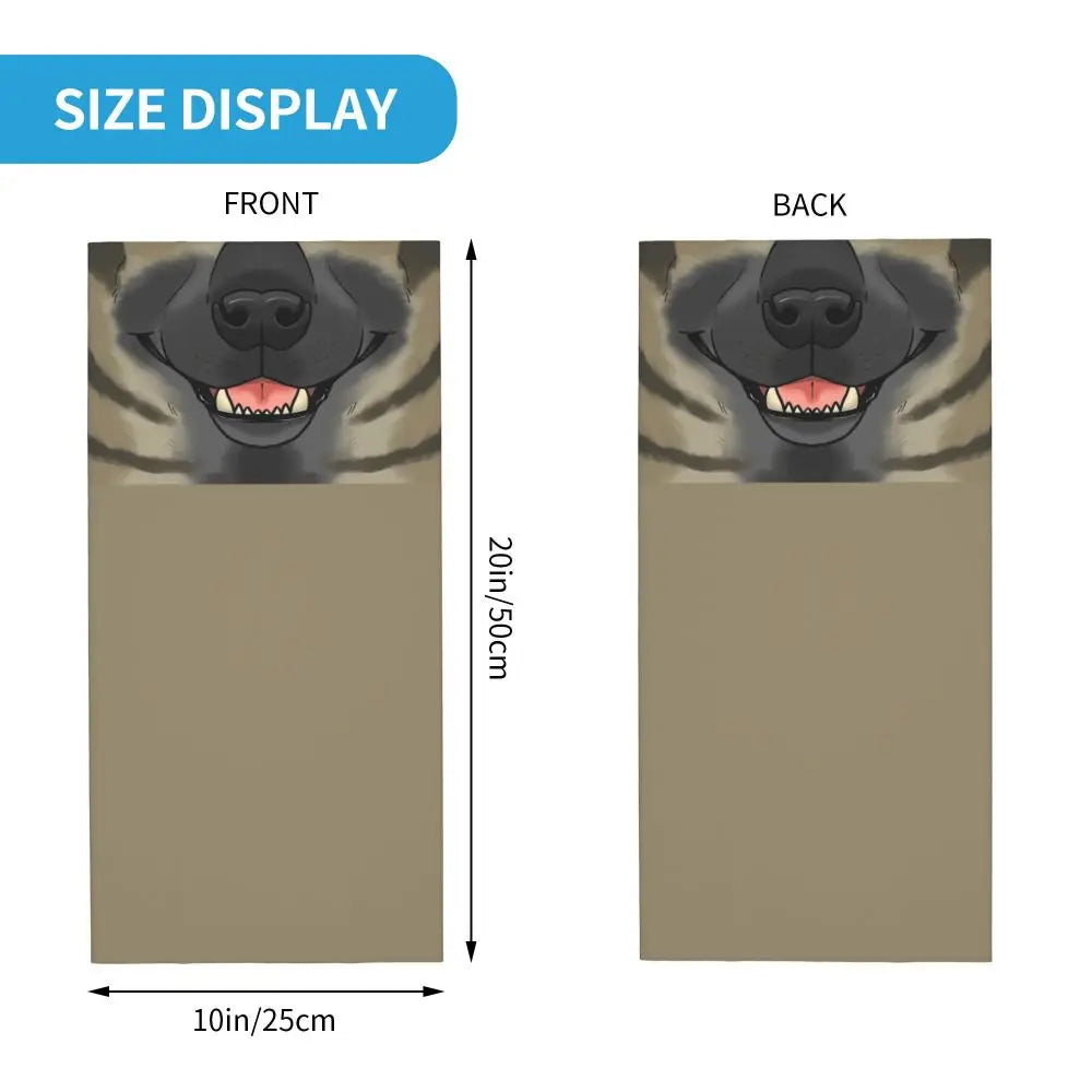 Striped Hyena Bandana Neck Cover Printed Wrap Scarf Multi-use FaceMask Outdoor Sports For Men Women Adult Washable