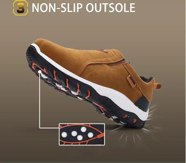 2024 New Outdoor Lightweight Men's Casual Sports Slip-on Walking Shoes Hot Selling Men's Loafers Breathable Flat Shoes for Men