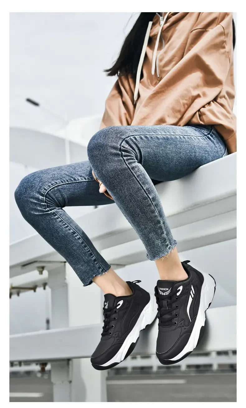 SYTK PU Leather Sneakers Men Casual Shoes Sports Boys Pure Black Plus Big Size 47 48 Tenis Masculino Shoes