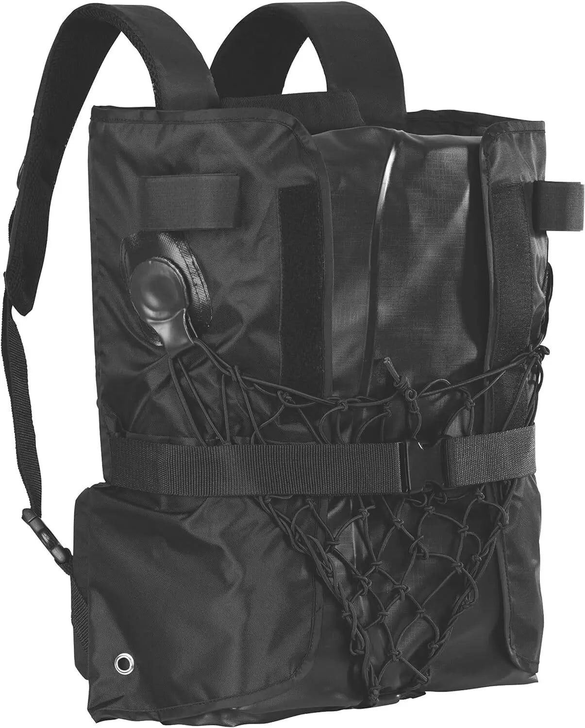 1-Person Inflatable Kayak, Kayak Folds into Backpack with 5-Minute Setup, 21-Gauge PVC Construction; Hand Pu