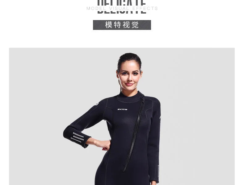 3MM Neoprene Wetsuit Men Surf Scuba Equipment Underwater Fishing Spearfishing Kitesurf Swimwear WetSuit Equipment Diving Suit