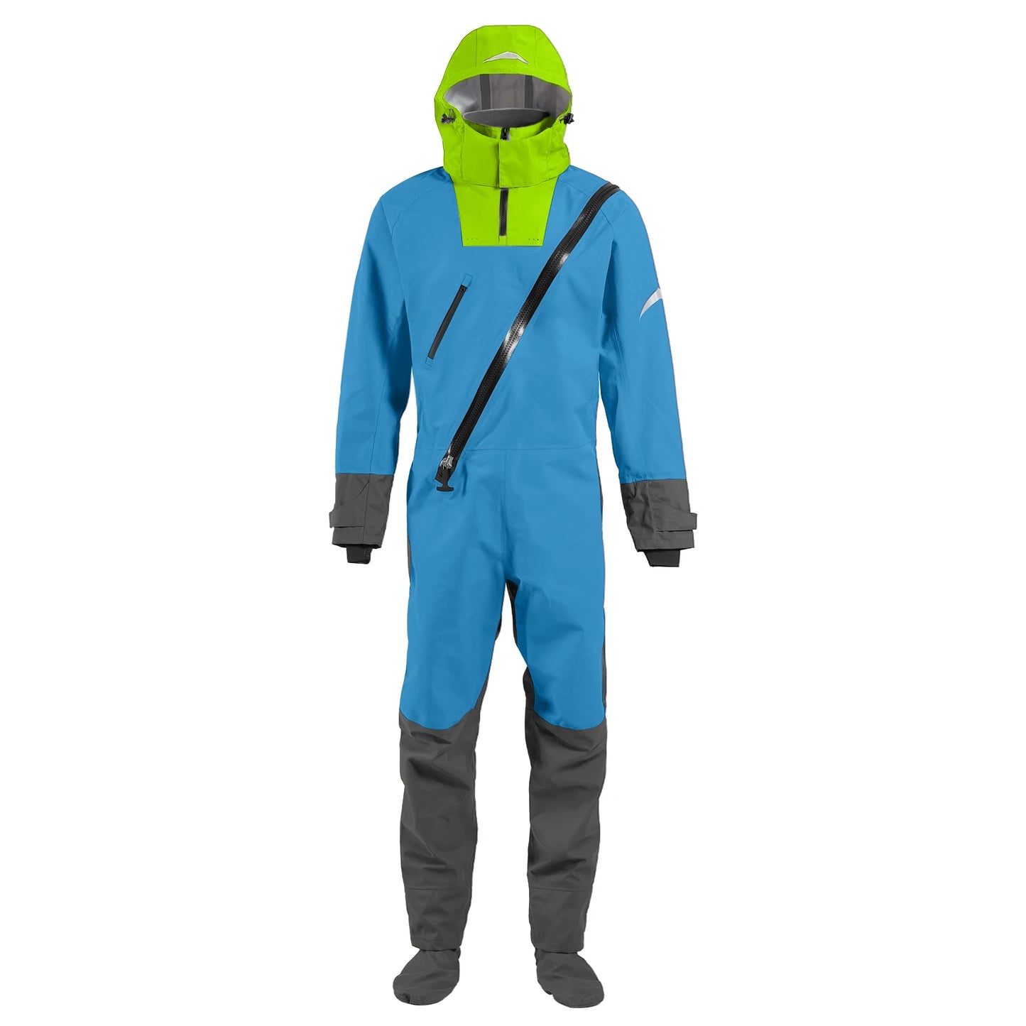 Kayak Waterproof Dry Suit for Men, Surfing Padding, Breathable Chest Wader, Top Cloth, DM17