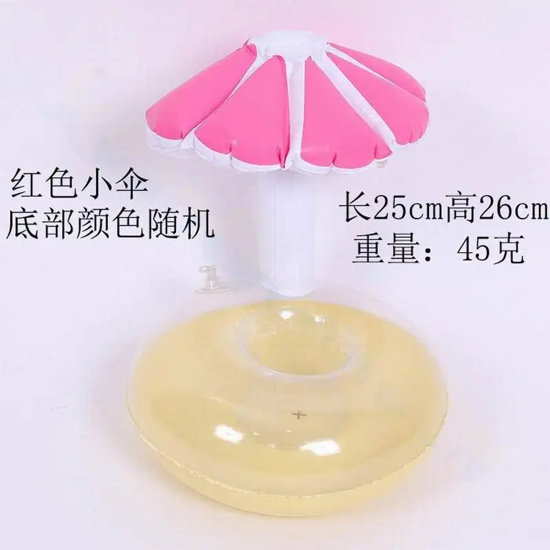 Inflatable Drink Holders Floating Toy Pool Party Bath drinking cup Seat Boat Kids Swimming Inflatable Float Water Fun Pool Toys
