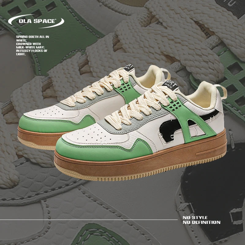 Men New Fashion Sneakers High-end Air Sports Sneakers Balance Fashion Cool Forrest Shoes Luxury Design Skateboarding Shoes