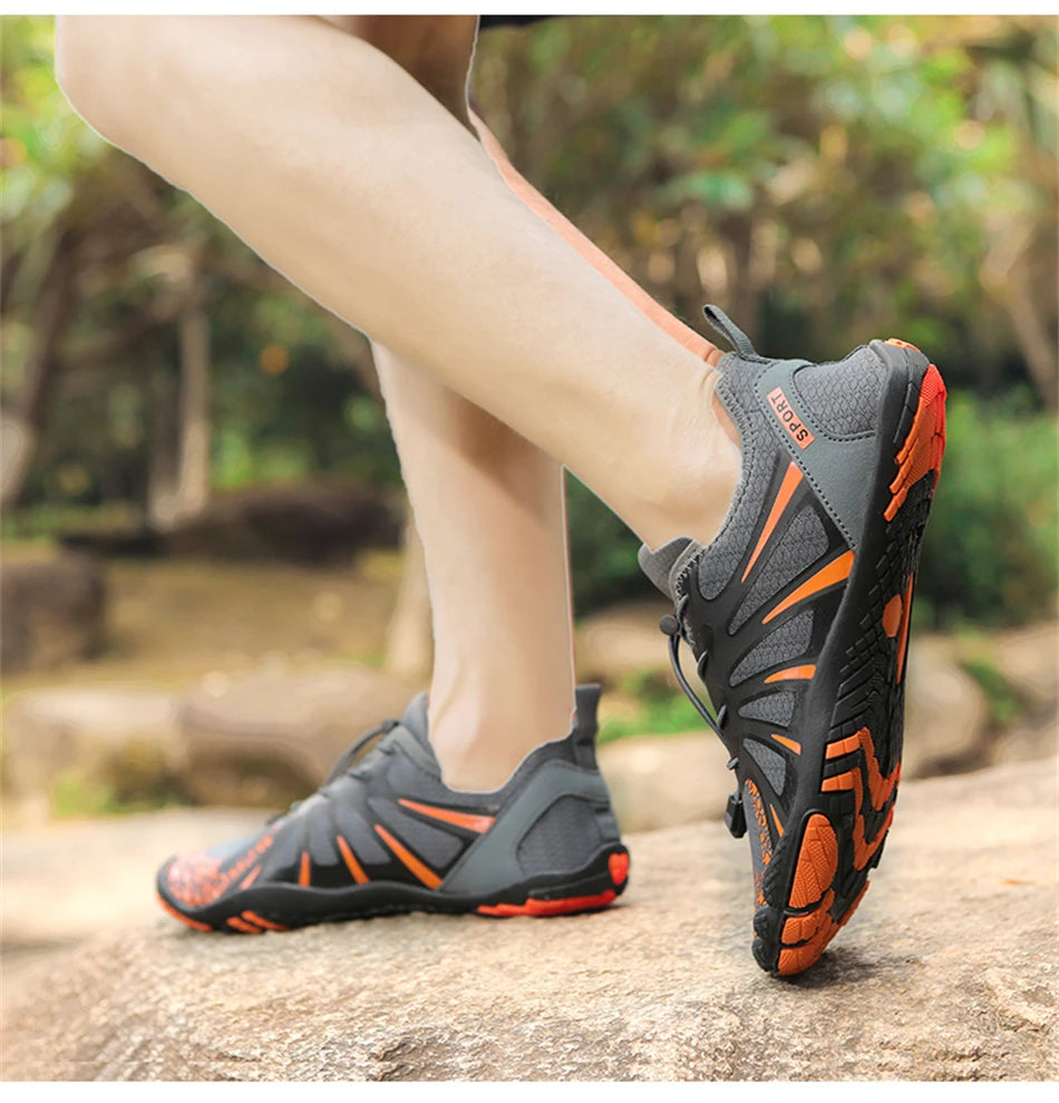 High Quality Cotton Lining Aqua Shoes Outdoor Beach Sandals Water Sports Upstream Shoes Comfortable Barefoot Wading Shoes Unisex