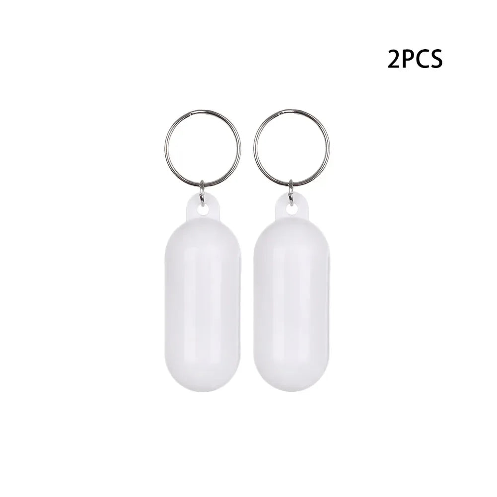2pcs Floating Keyring Buoyant Key Ring Marine Sailing Boat Float Keychain Keys Buckle Marine Sailing Boat Accessories