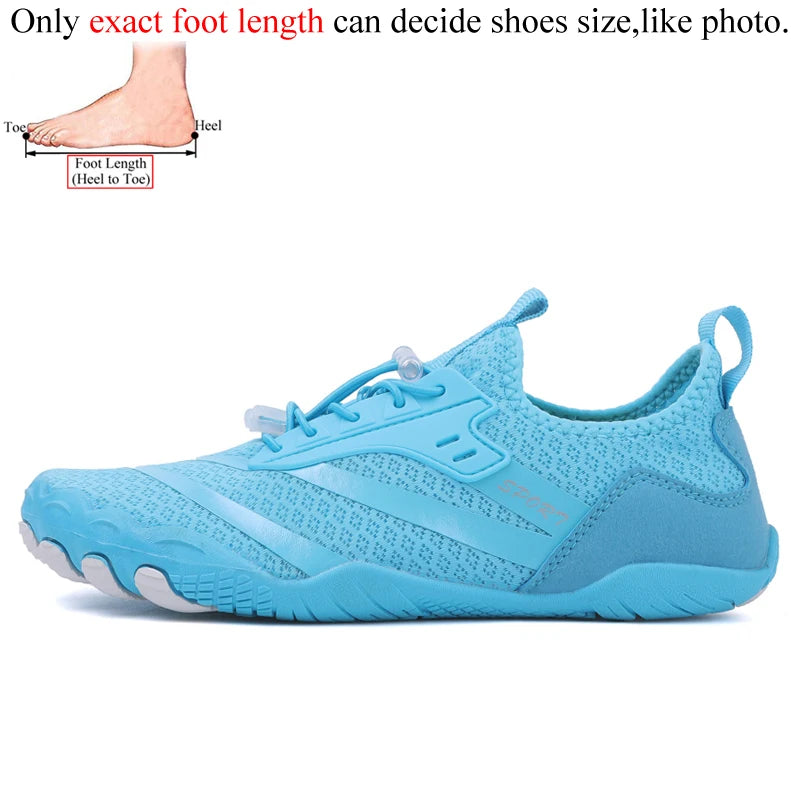 Summer Men Beach Shoes Barefoot Water Shoes Aqua Swimming Sea Aquashoes 2023 New Big Size 47 48