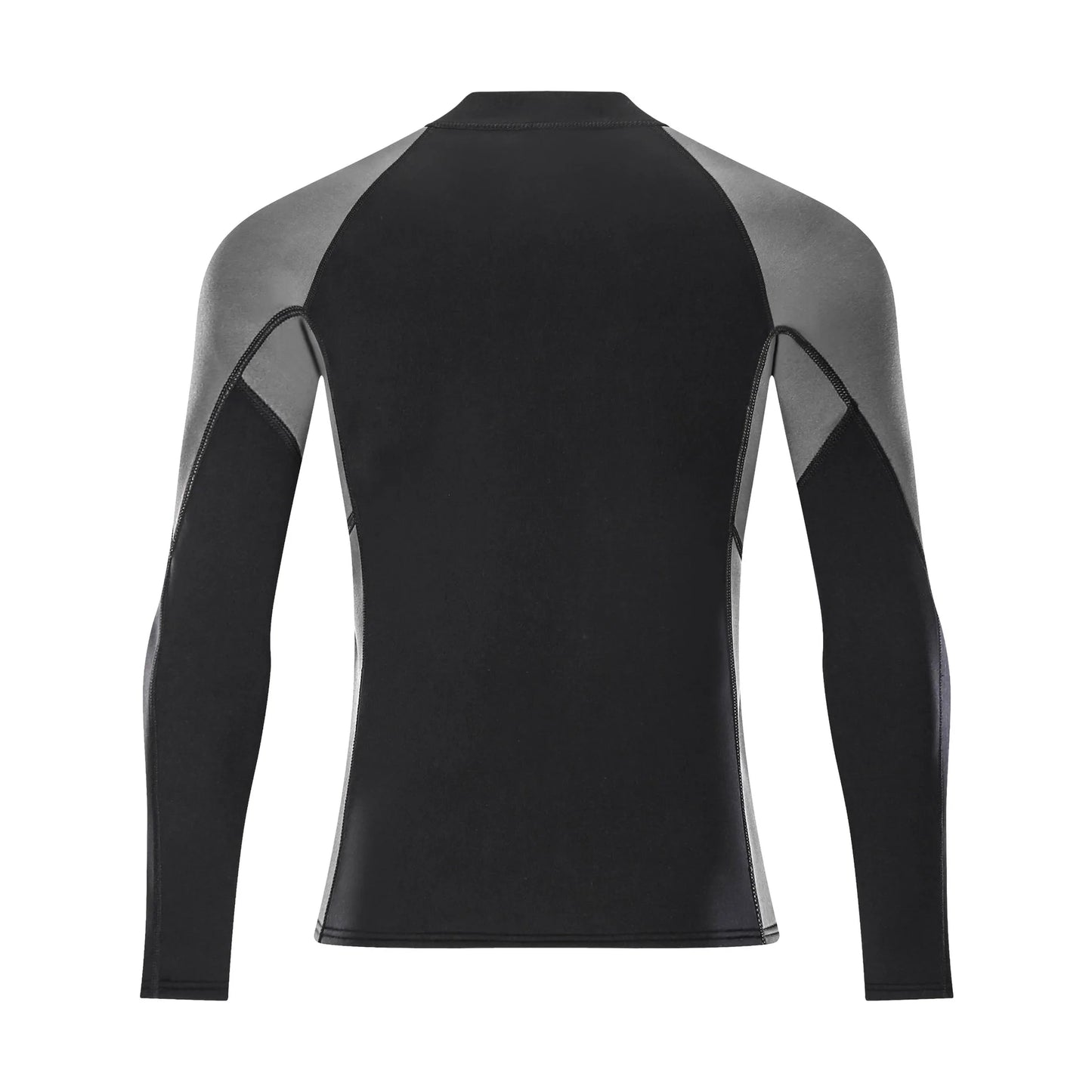 2mm Neoprene Men's Diving Jacket Warm Cold-proof Sunscreen Long-sleeved Split Swimming Surfing Deep Snorkeling Wetsuit Top