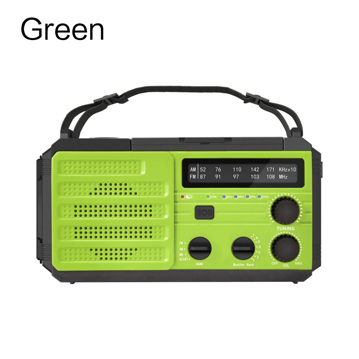 STONEGO Mini Portable Radio Handheld Rechargeable Digital FM USB TF MP3 Player Stonego Speaker Devices Supplies