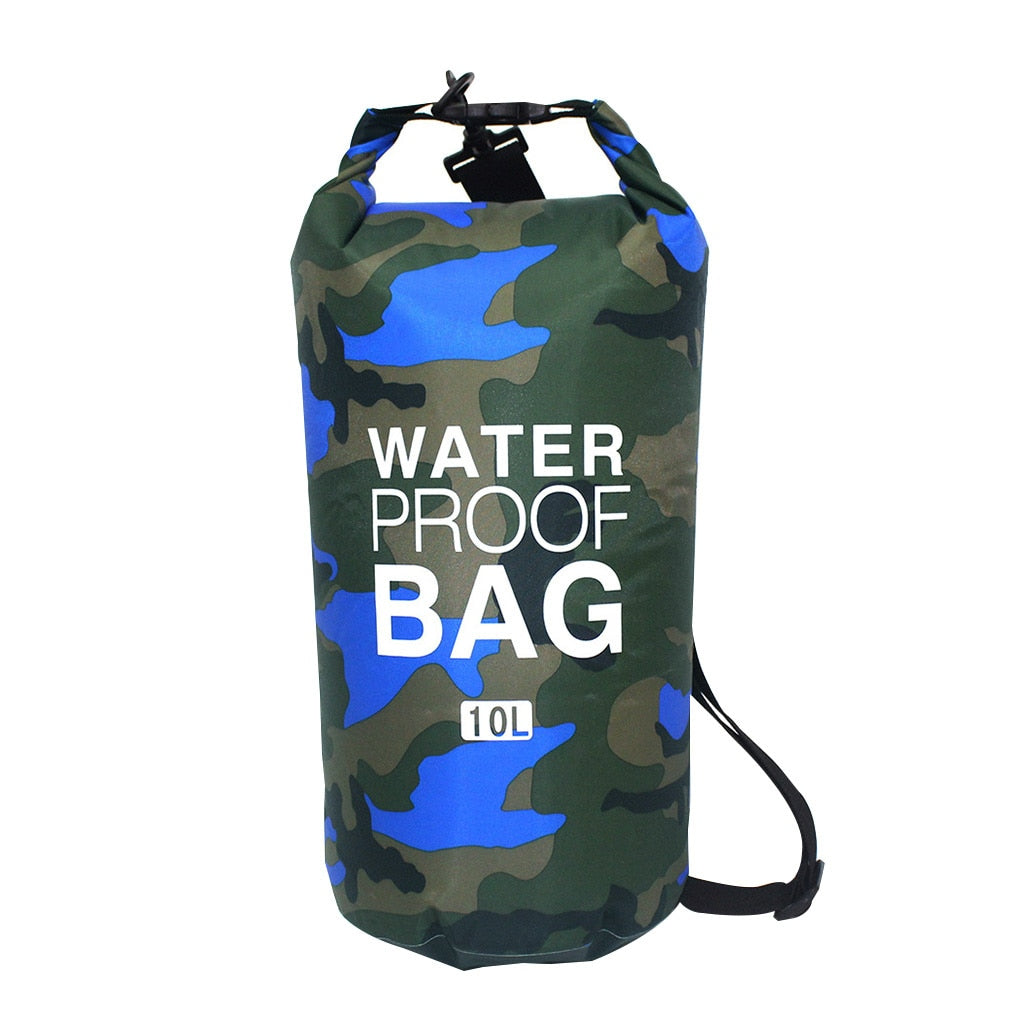 30l à prova dwaterproof água saco de natação saco seco camuflagem cores pesca barco caiaque armazenamento deriva rafting saco 2l 5l 10l 15l 20l