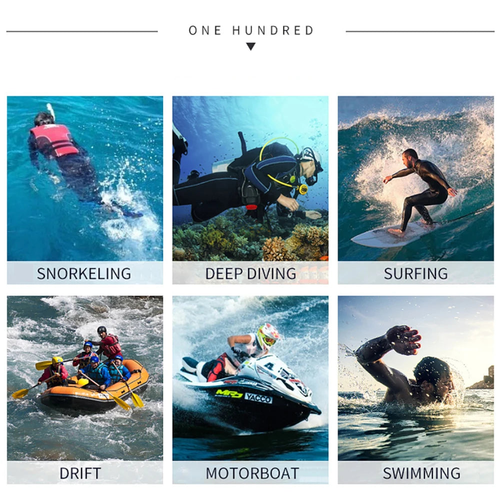 3mm Wetsuit Men Neopreno Surf Suit Scuba Diving Suit Rash Guards Swimwear One-Piece Swimsuit Underwater Spearfishing Kitesurf