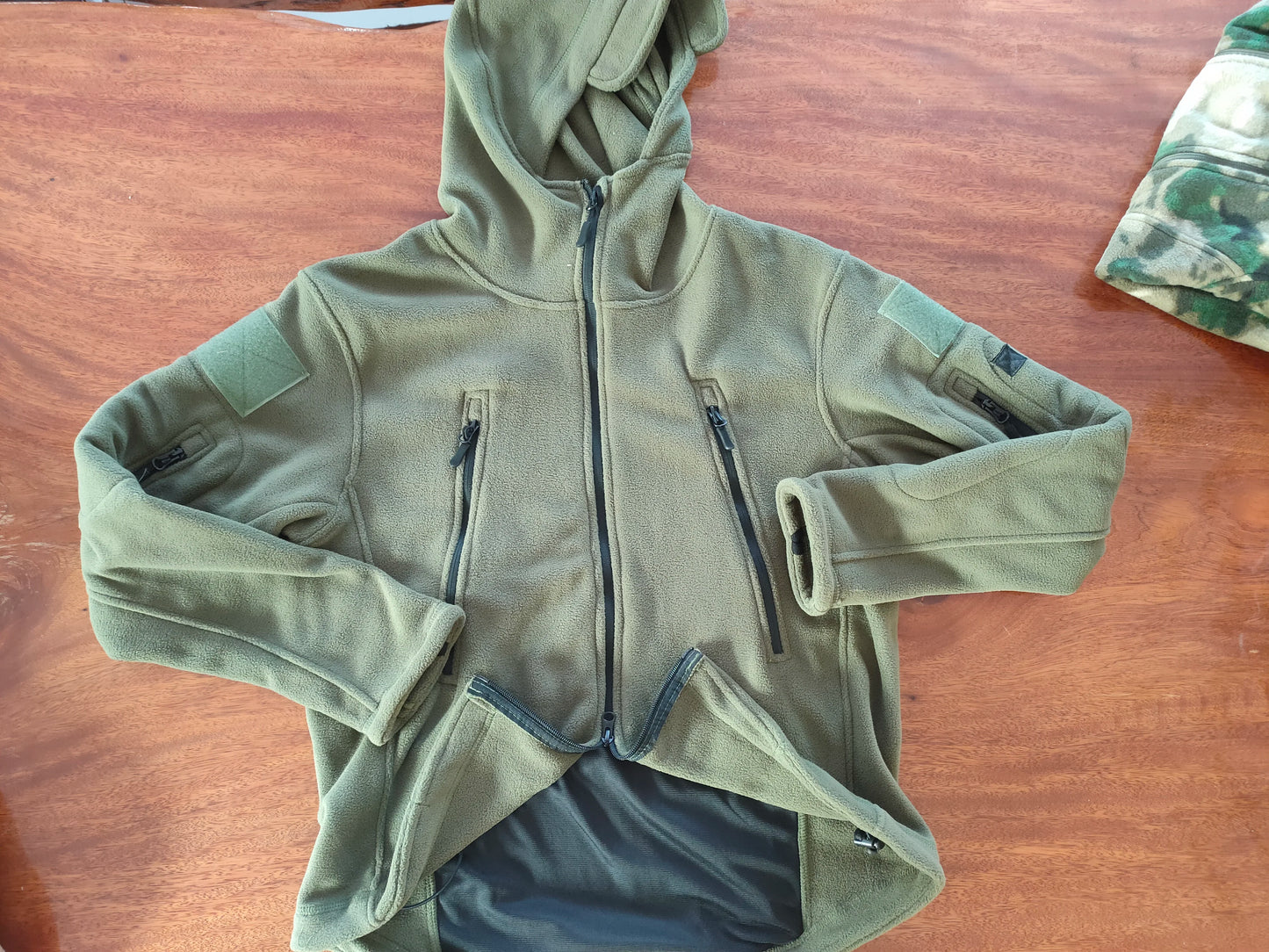 Men Winter Thermal Fleece US Military Tactical Jacket Outdoors Sports Hooded Coat Hiking Hunting Combat Camping Army Soft Shell