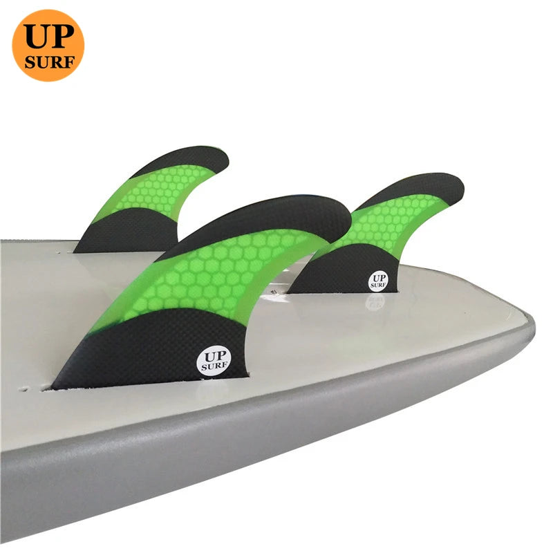 UPSURF FUTURE Fins G5/G7 Sup Surfing Board Quilhas Padle Surf Carbon Fibre 3Pcs/set Surfcasting Accessories Christmas Gifts