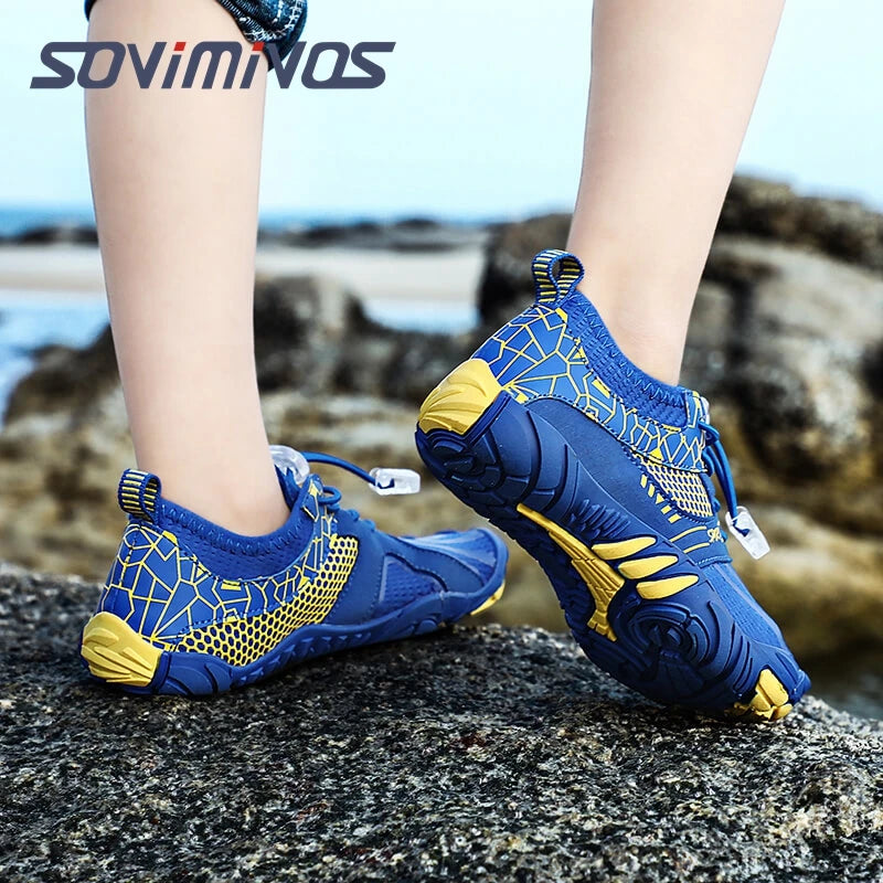 Kids Boys & Girls Water Shoes Sports Aqua Athletic Sneakers Lightweight Sport Fast Dry Shoes(Toddler/Little Kid/Big Kid)
