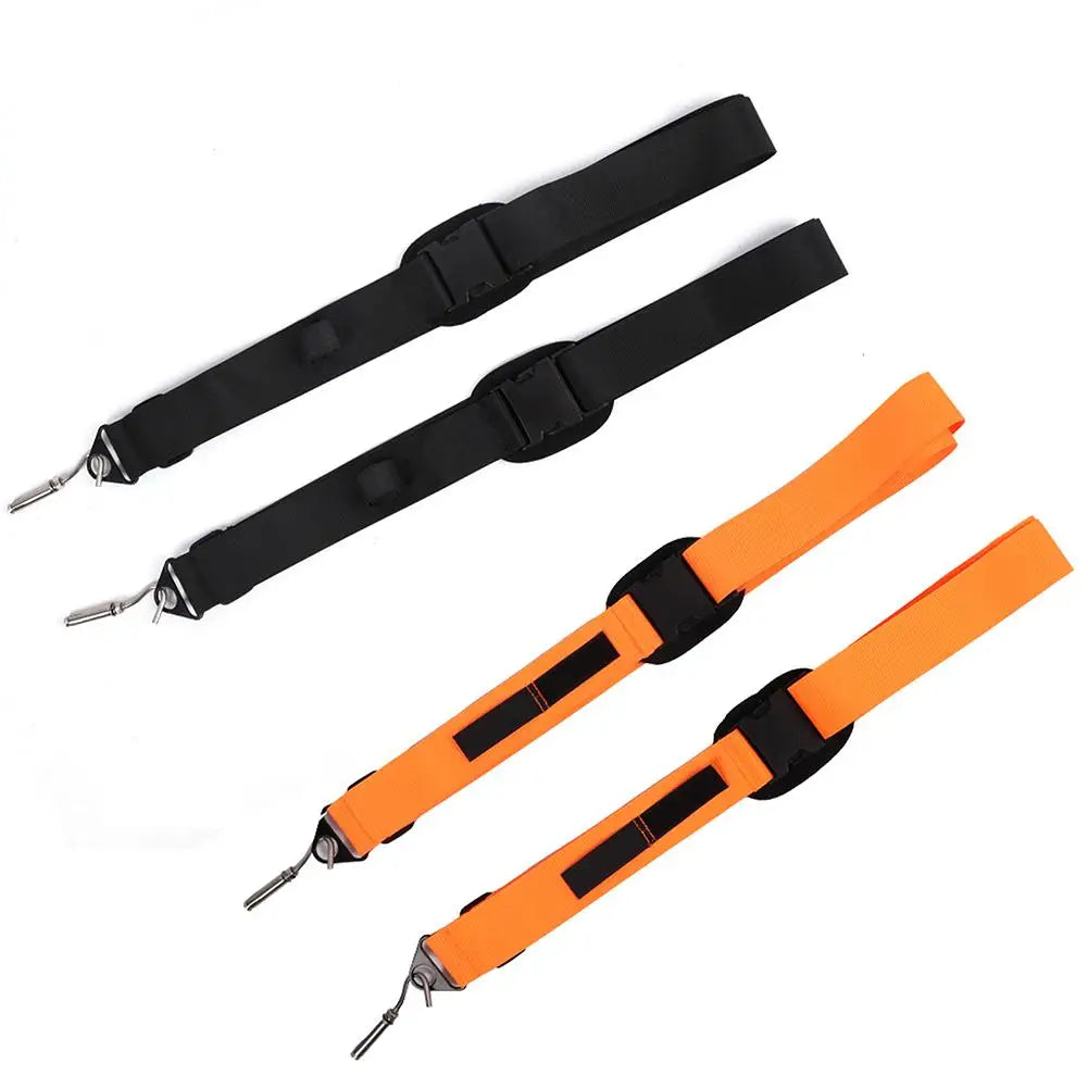 Rack de armazenamento para caiaque, alças de parede acolchoadas ajustáveis premium para caiaques, prancha de remo, prancha de surf, armazenamento interno e externo