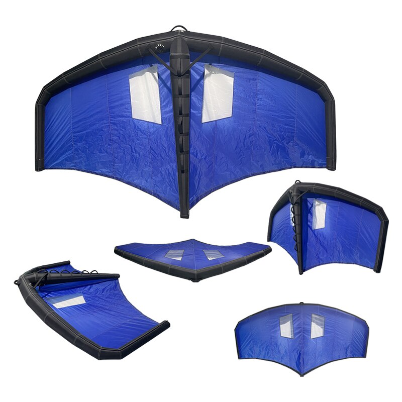 Inflatable Handheld Wingfoil V-Shape Sail 3M/4M/5M/6M Wing Foil Kite Surf Windsurf Wingsurf  Wingboard Kitesurf Hydrofoil KW02