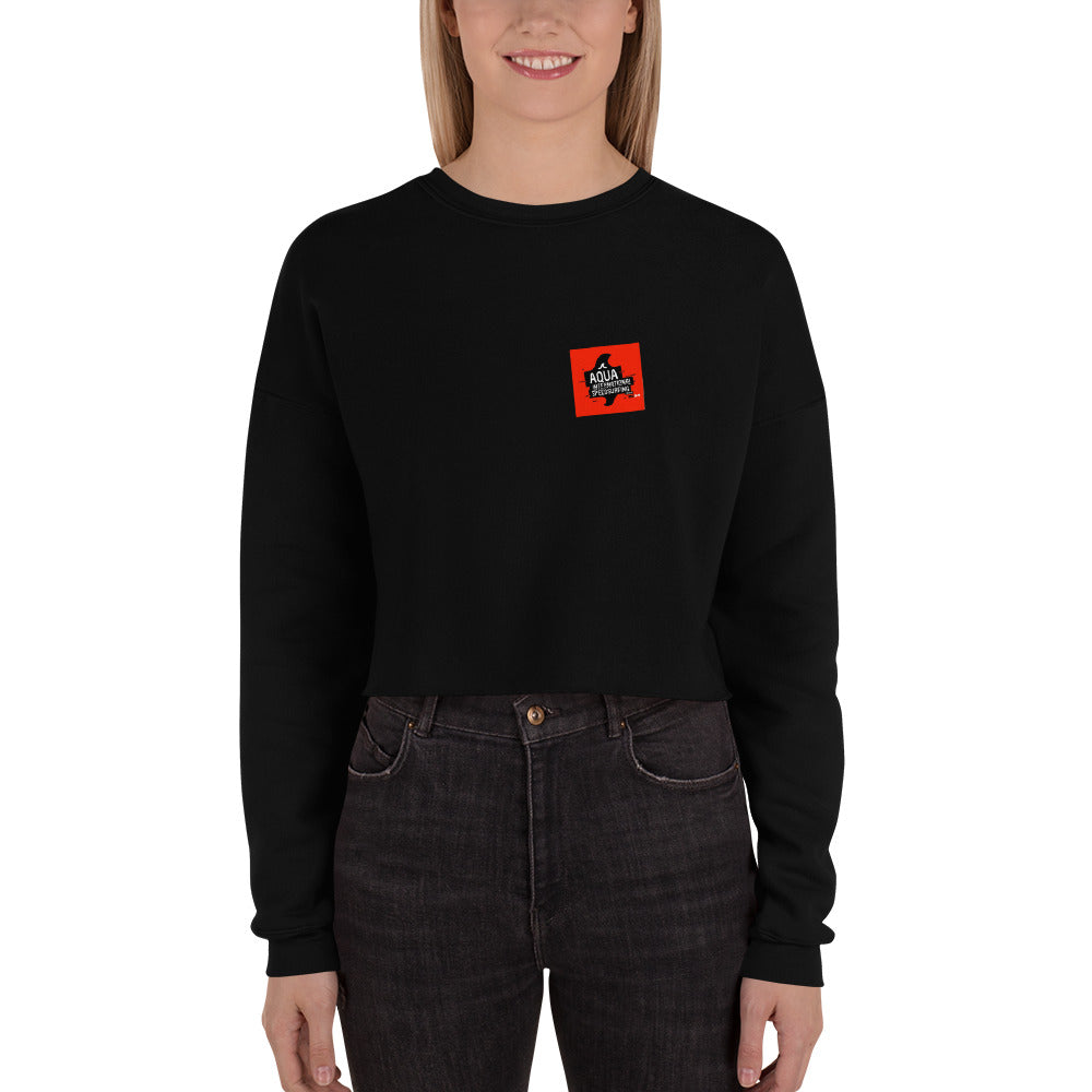 AQUA AIST - Crop Sweatshirt