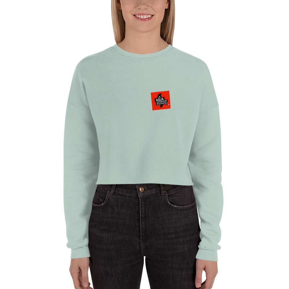 AQUA AIST - Crop Sweatshirt