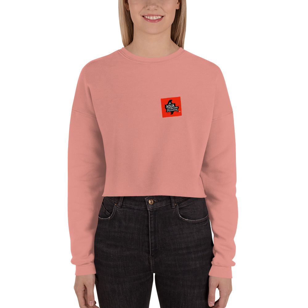 AQUA AIST - Crop Sweatshirt