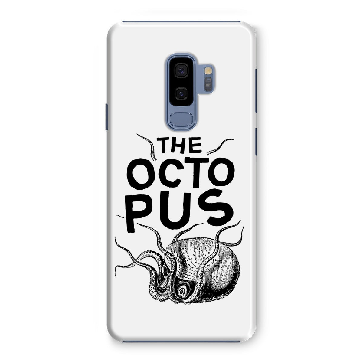 AQUA B&W - 03 - Octopus - Snap Phone Case