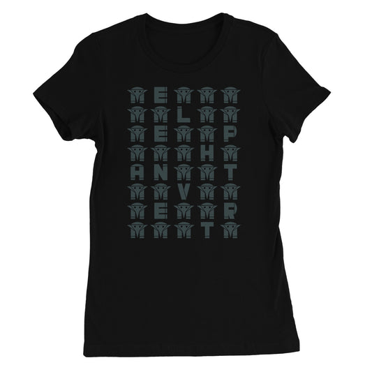 AQUA HMP2 - 04 - Elephant Vert - Women's Fine Jersey T-Shirt