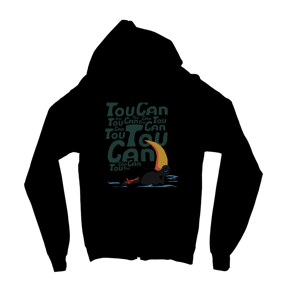 AQUA HMP2 - 09 - Toucan - Kids Zip Hoodie