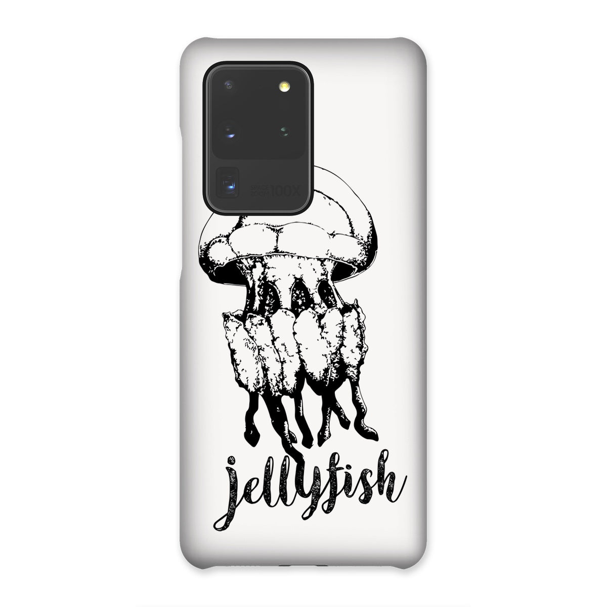 AQUA B&W – 02 – Qualle – Snap Phone Case