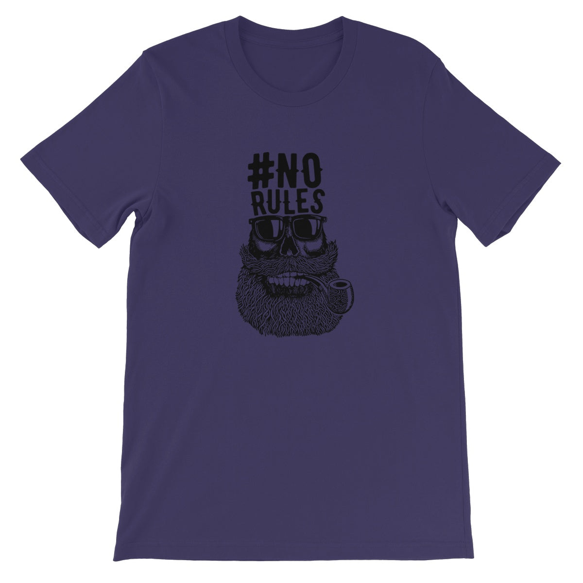 AQUA B&W - 04 - No Rules - Unisex Fine Jersey T-Shirt