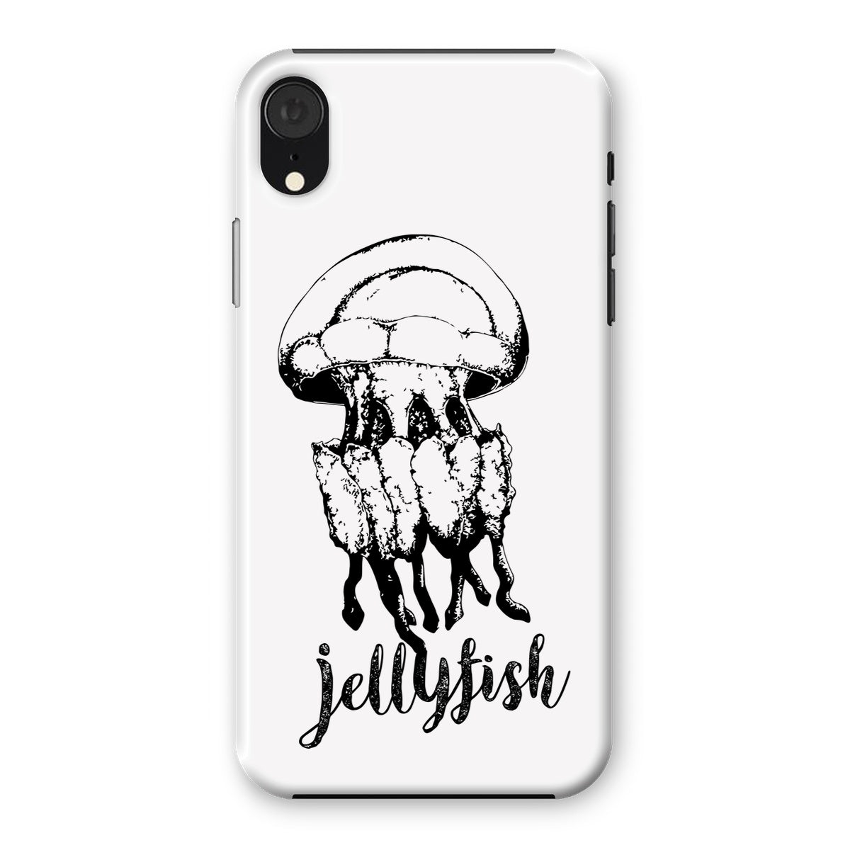 AQUA B&W – 02 – Qualle – Snap Phone Case