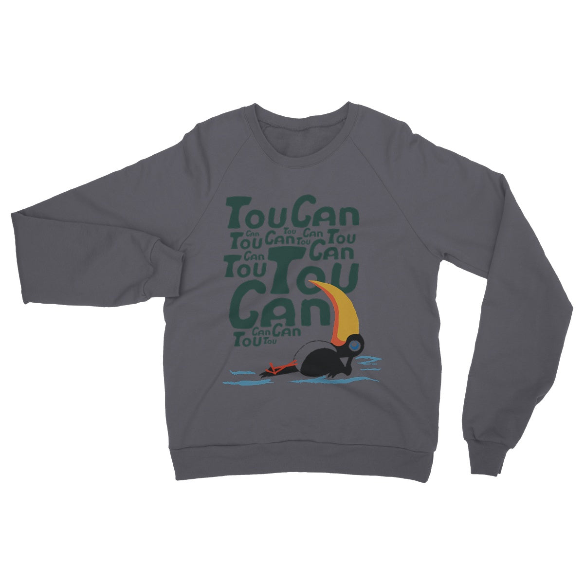 AQUA HMP2 - 09 - Toucan - Heavy Blend Crew Neck Sweatshirt