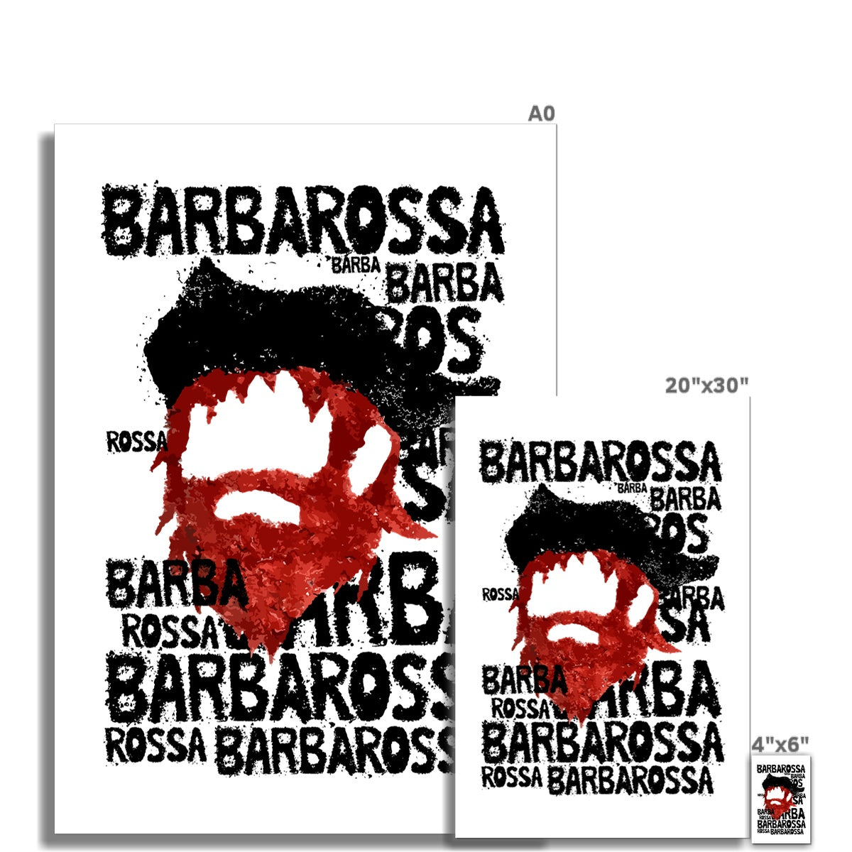 AQUA HMP2 - 01 - Barbarossa - Rolled Eco Canvas