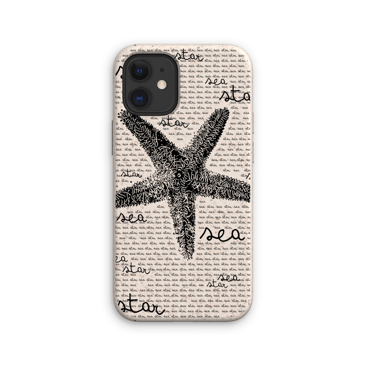 AQUA B&W - 08 - Sea Star - Capa Eco para Telefone